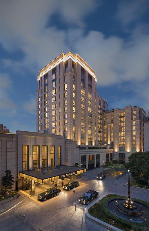 The Peninsula Shanghai Exteriör bild